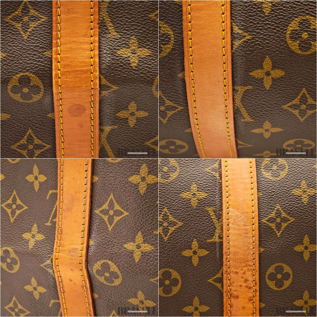 Louis Vuitton Keepall 55 M41424 Bag Boston Bag Large Travel Brown Unisex