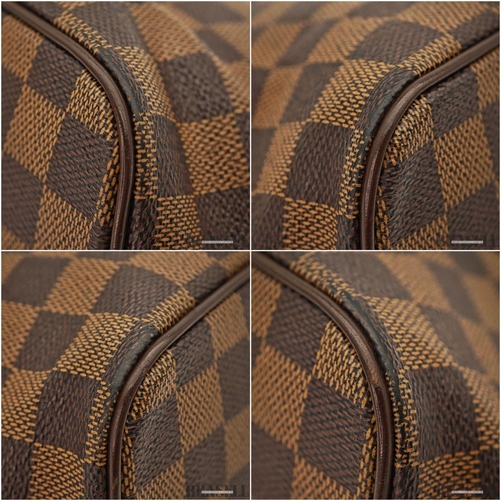 LOUIS VUITTON Saleya PM Tote Bag N51183 Brown Damier Canvas Unisex
