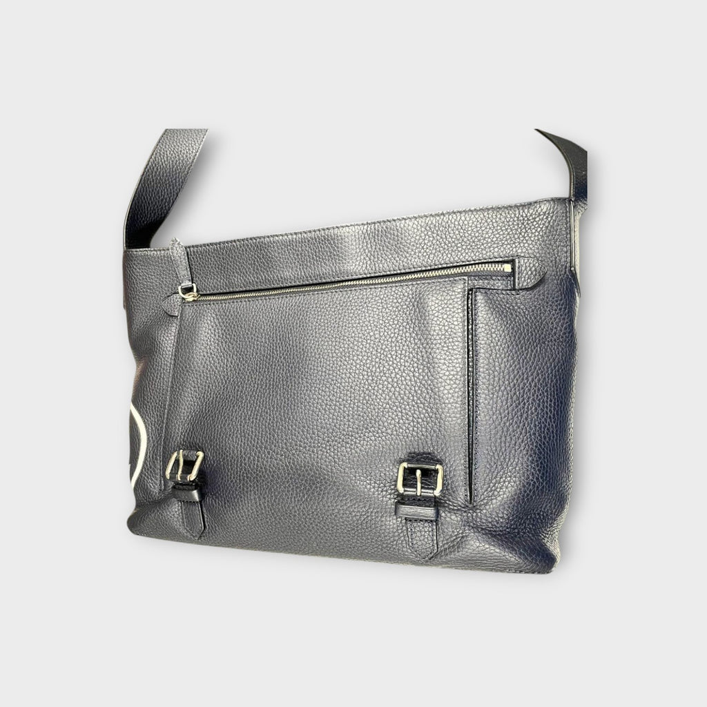 Louis Vuitton Eastside Messenger M53465 Shoulder Bag Logo Navy Leather 【A】