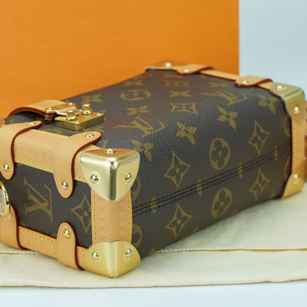 LOUIS VUITTON Monogram Side Trunk PM M46815 Shoulder Bag