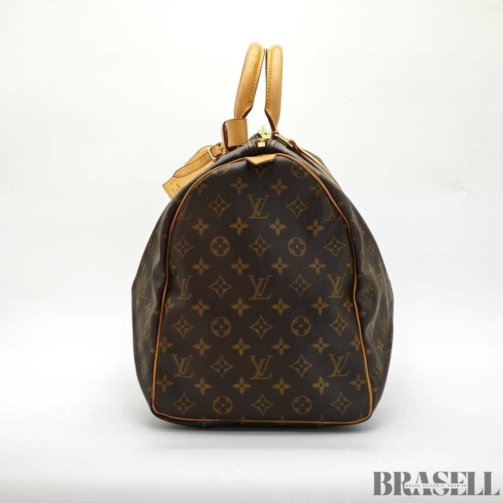 LOUIS VUITTON Keepall 50 M41426 Monogram Travel Boston Bag Brown Women's Men's