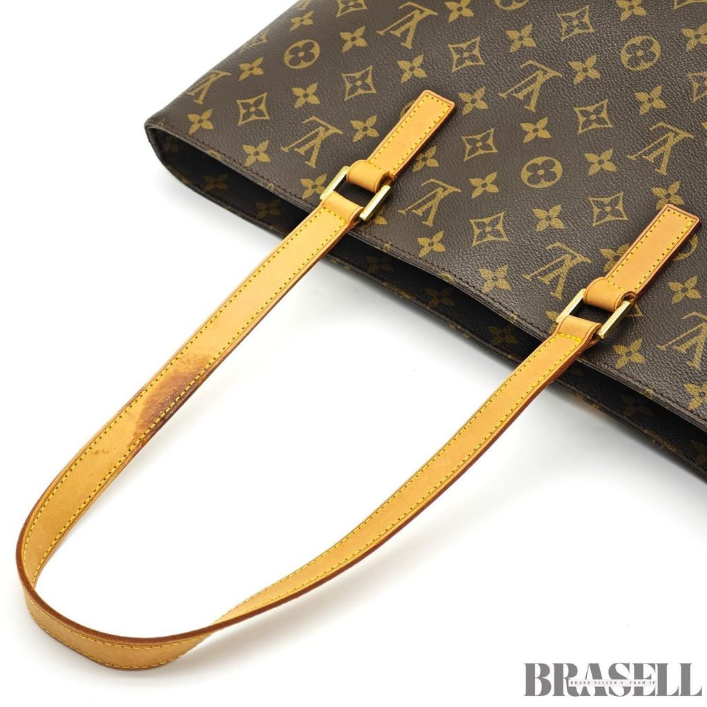 LOUIS VUITTON Luco M51155 Monogram Borsa a tracolla grande marrone da donna
