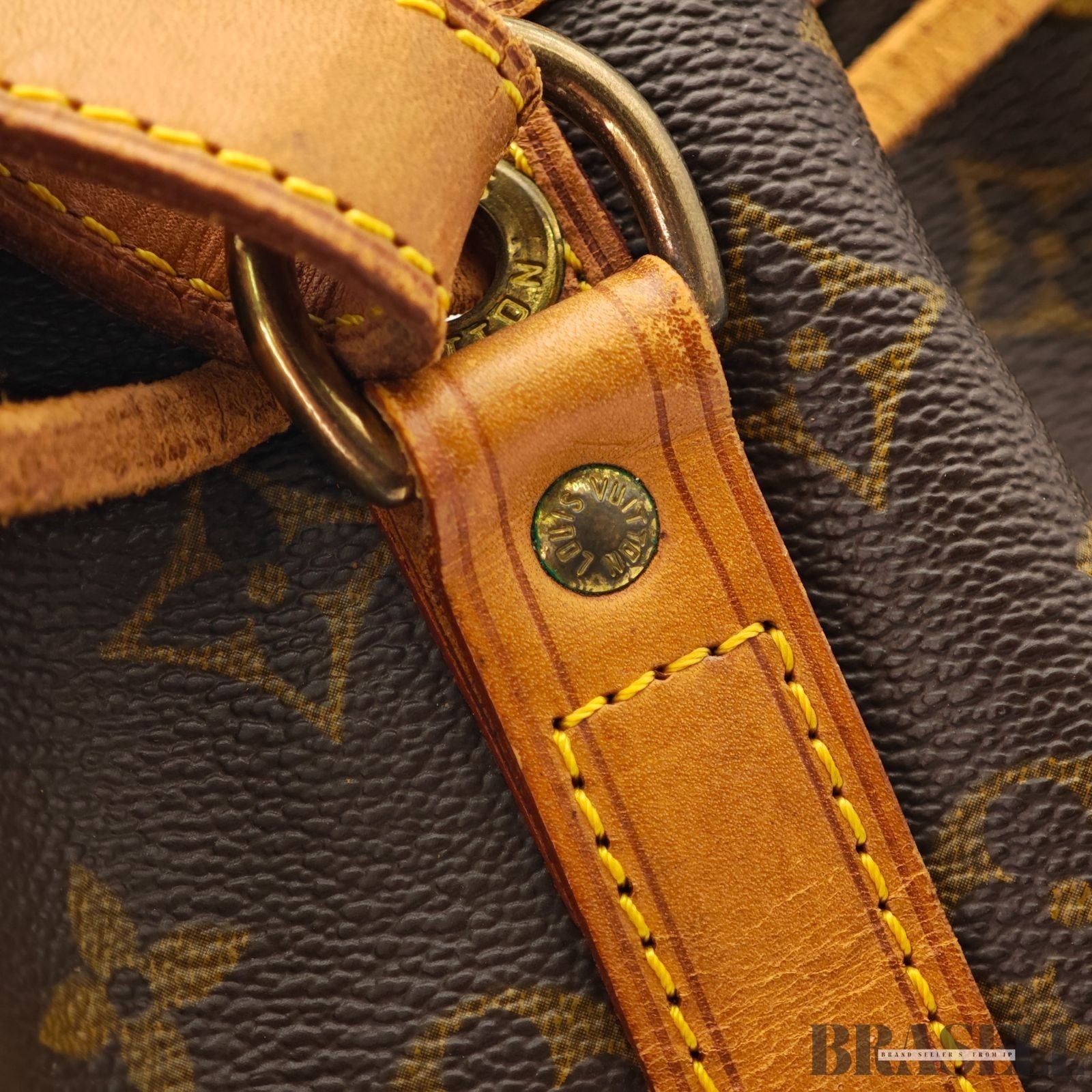 LOUIS VUITTON Petit Noe M42226 Monogram Handbag Bucket Bag Brown Women’s