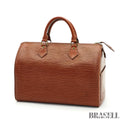 Borsa a mano Louis Vuitton Epi Speedy 30 marrone M43003 in pelle marrone da...