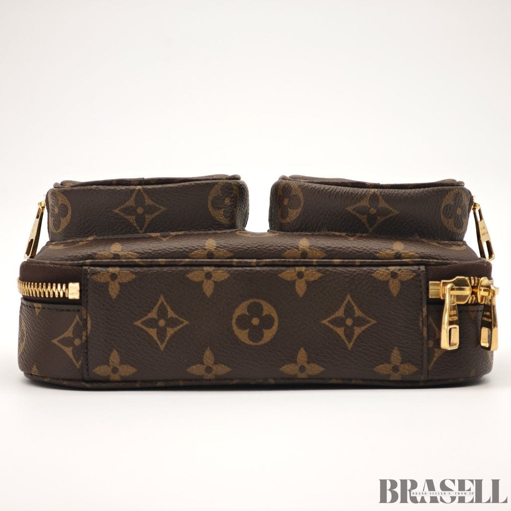 Louis Vuitton Utility Crossbody Bag M80446 Handbag Mini Bag Brown Unisex