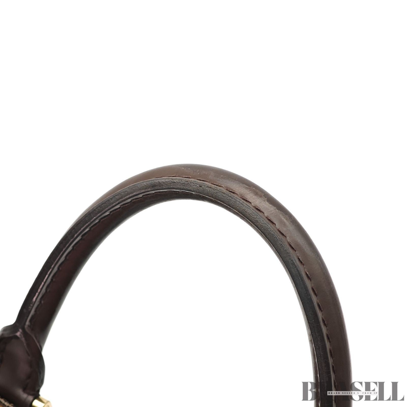 LOUIS VUITTON Alma Handbag Tote Bag Damier Ebene Canvas Brown N53151
