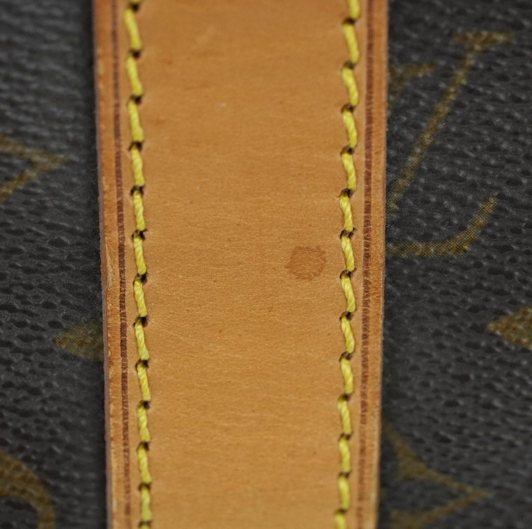 LOUIS VUITTON Keepall 55 M41424 Boston Bag Travel Bag Brown Large Capacity