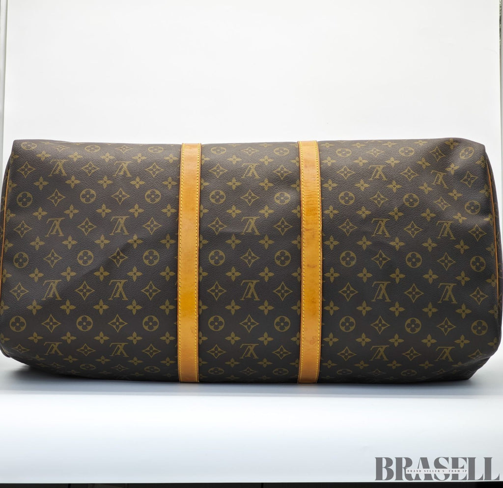 LOUIS VUITTON Keepall 60cm M41422 Boston Bag Large Capacity Marron Gold Hardware