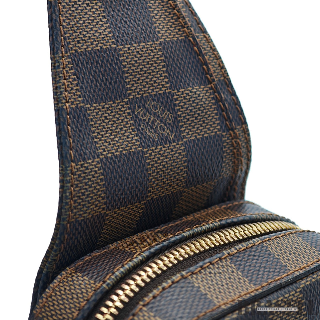 LOUIS VUITTON Geronimos N51994 Crossbody Bag Damier Ebene Brown