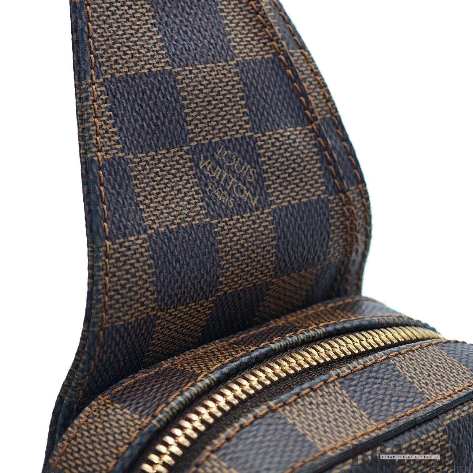LOUIS VUITTON Geronimos N51994 Crossbody Bag Damier Ebene Brown