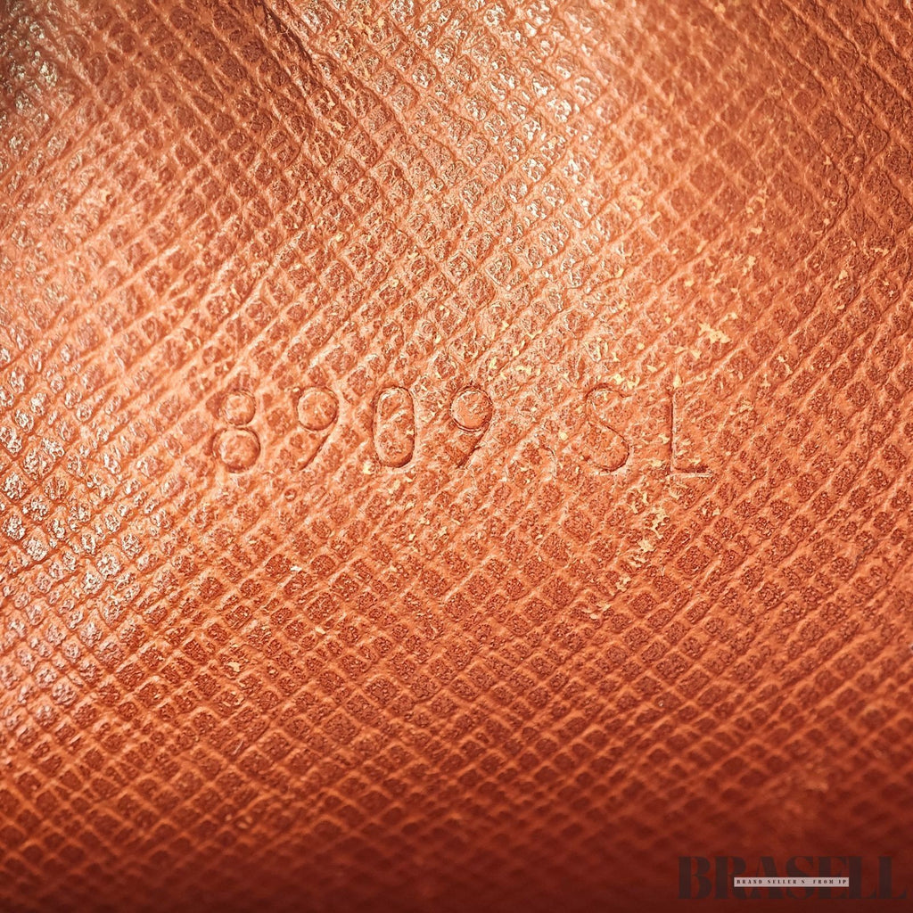 Louis Vuitton Monogram Danube M45266 SL8909 Shoulder Bag Small Vertical Brown