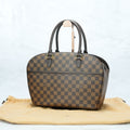 LOUIS VUITTON Damier Saria Horizontal N51282 Handbag Brown Shoulder Bag