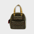 Louis Vuitton Excentri Cite M51161 Monogram Tote Bag Canvas Leather Brown【B】