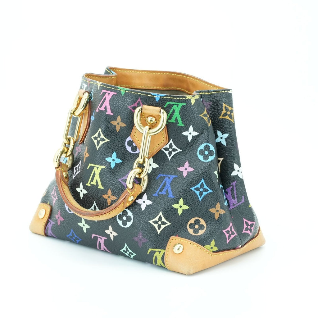 LOUIS VUITTON Multicolore Audra M40048 Handbag Noir Black Women's