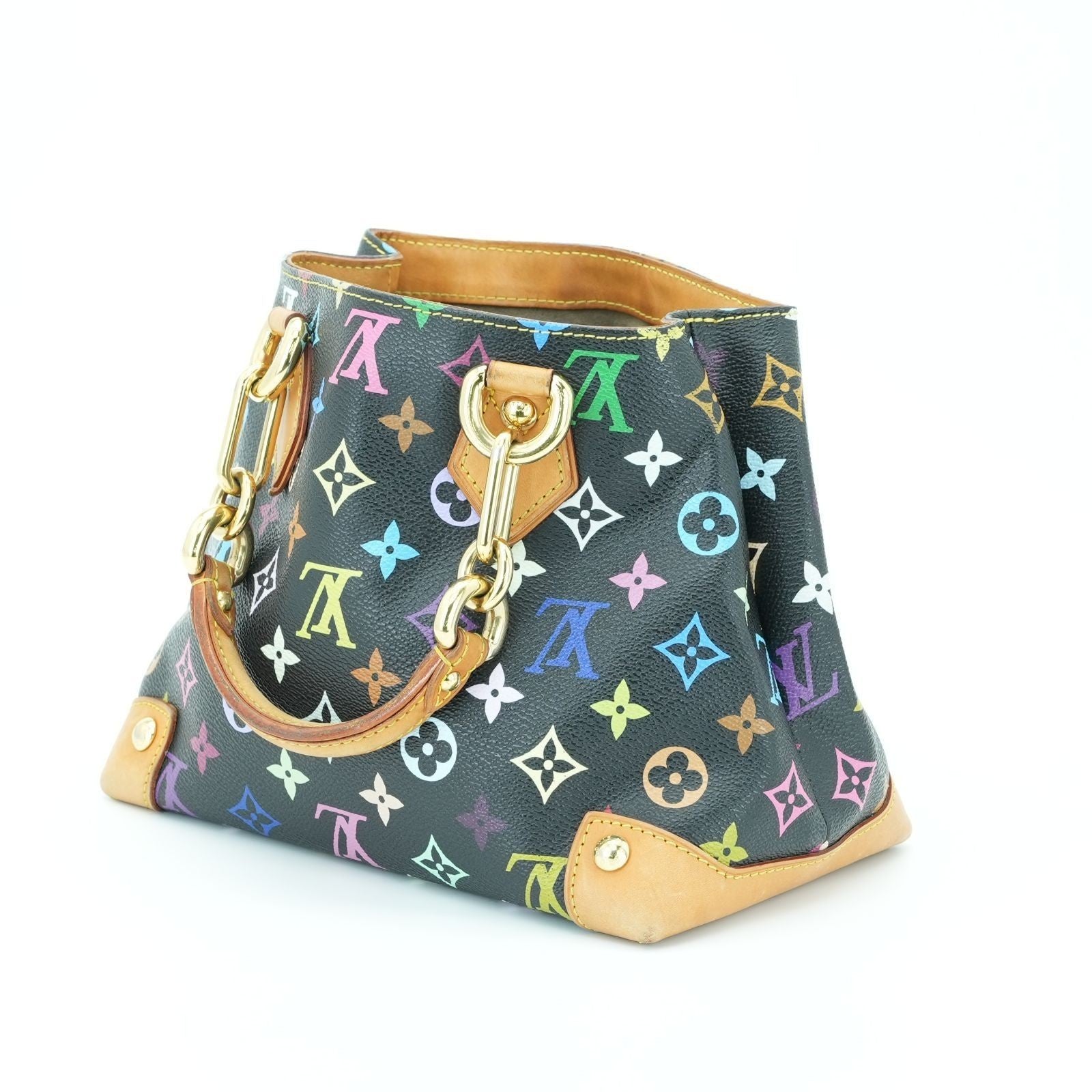 LOUIS VUITTON Multicolore Audra M40048 Handbag Noir Black Women's