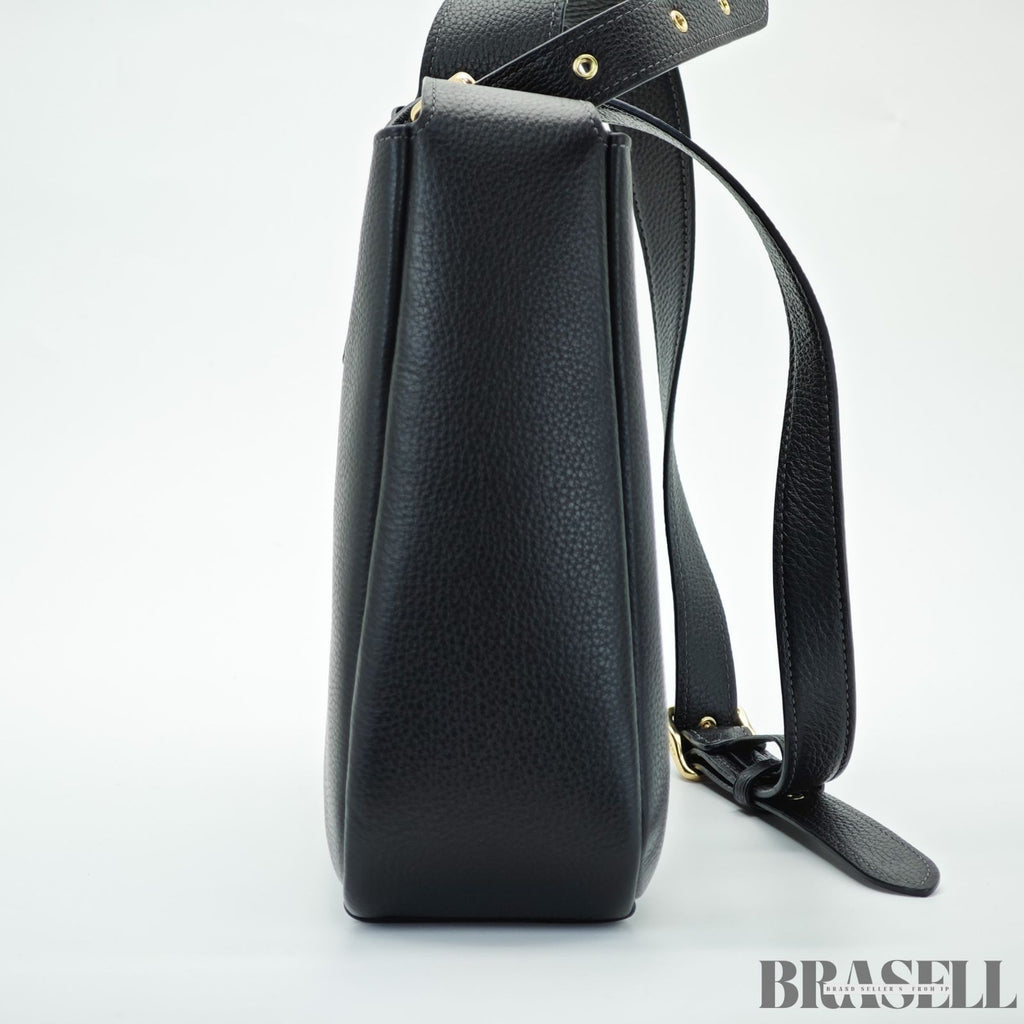 COACH Hadley Convertible Crossbody Bag CW002 IMBLK Bucket Bag Shoulder Bag Black