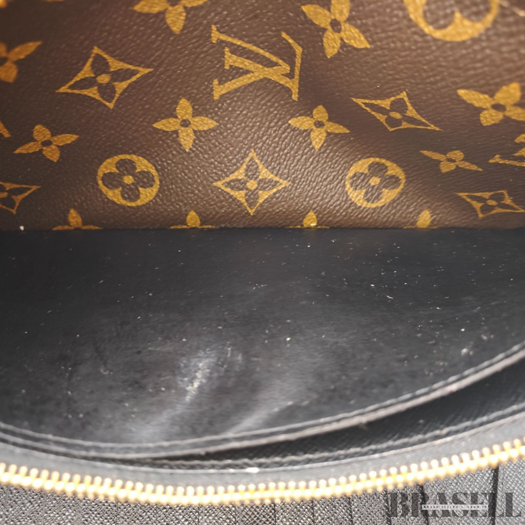 LOUIS VUITTON M60679 Monogram Daily Organizer Card Case Clutch Bag Wallet Brown