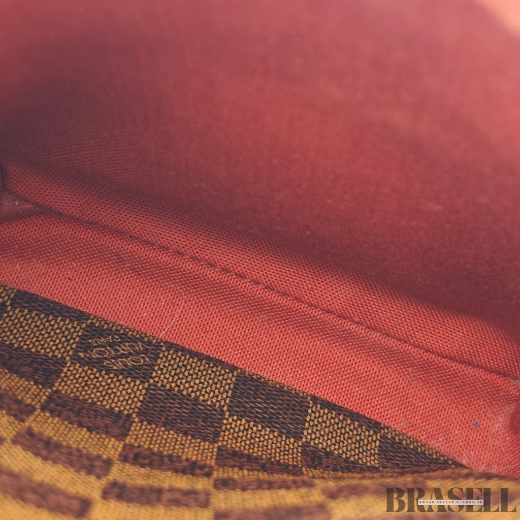 Louis Vuitton 2way Handbag Shoulder Bag N42270 Broadway Damier Ebene Brown