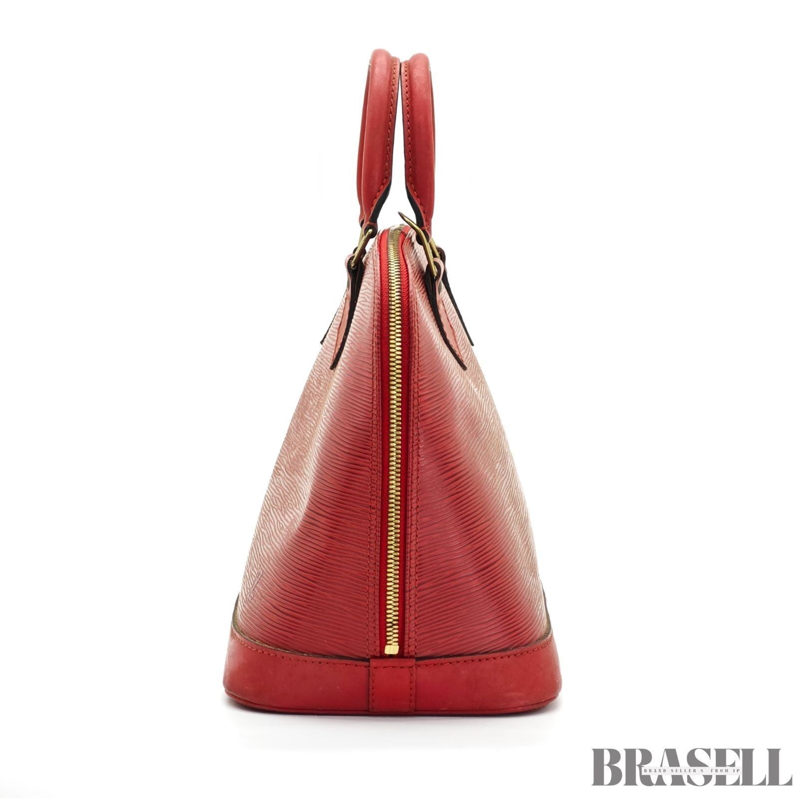LOUIS VUITTON Alma PM M52147 Red Epi Leather Handbag Women’s
