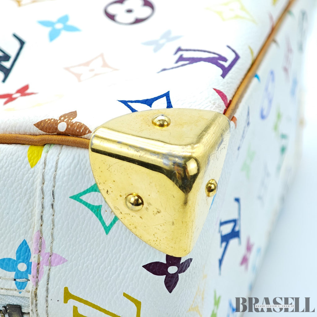 LOUIS VUITTON Trouville Bag M92663 Monogram Handbag Multicolore Blanc
