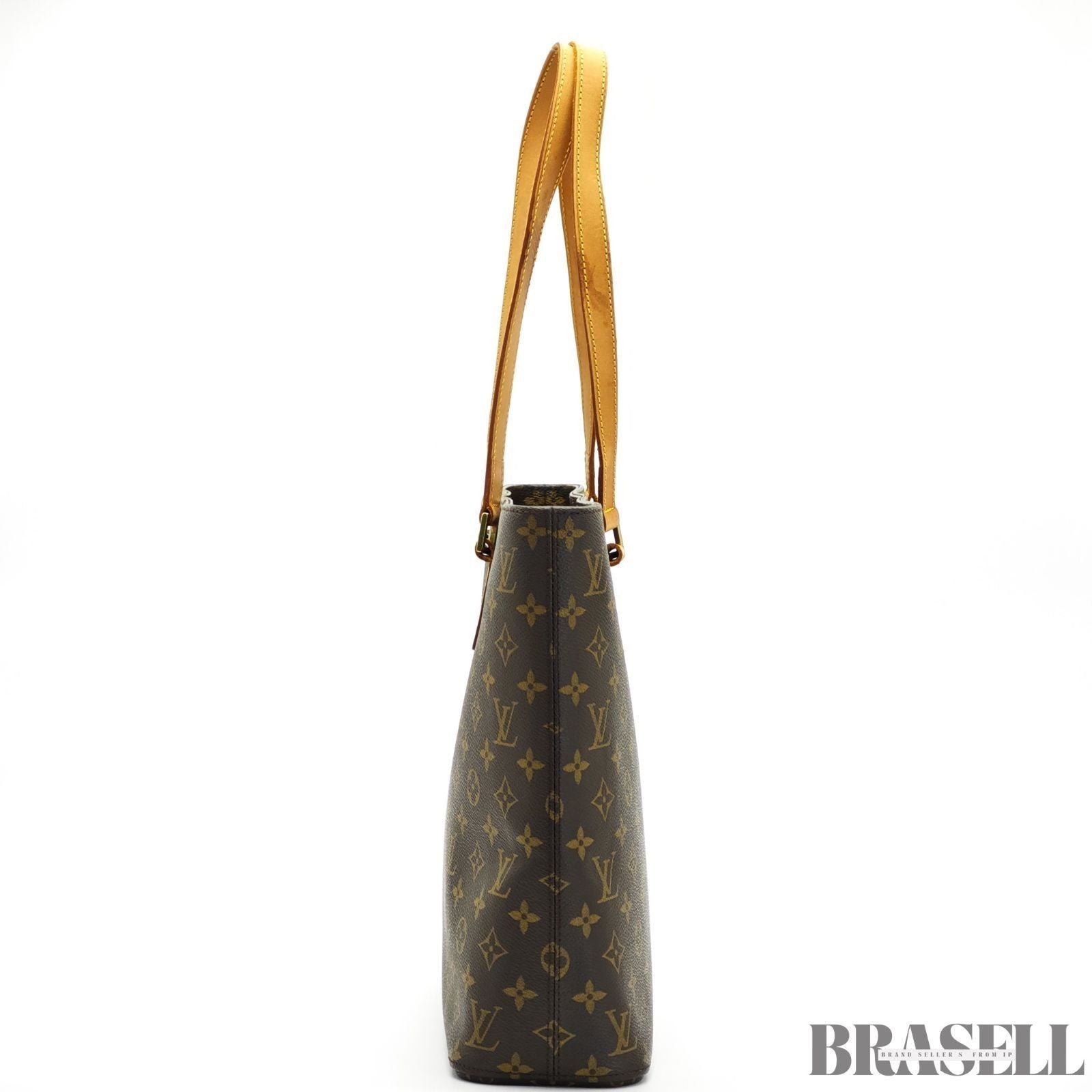 LOUIS VUITTON Luco M51155 Monogram Large Shoulder Tote Bag Brown Women’s
