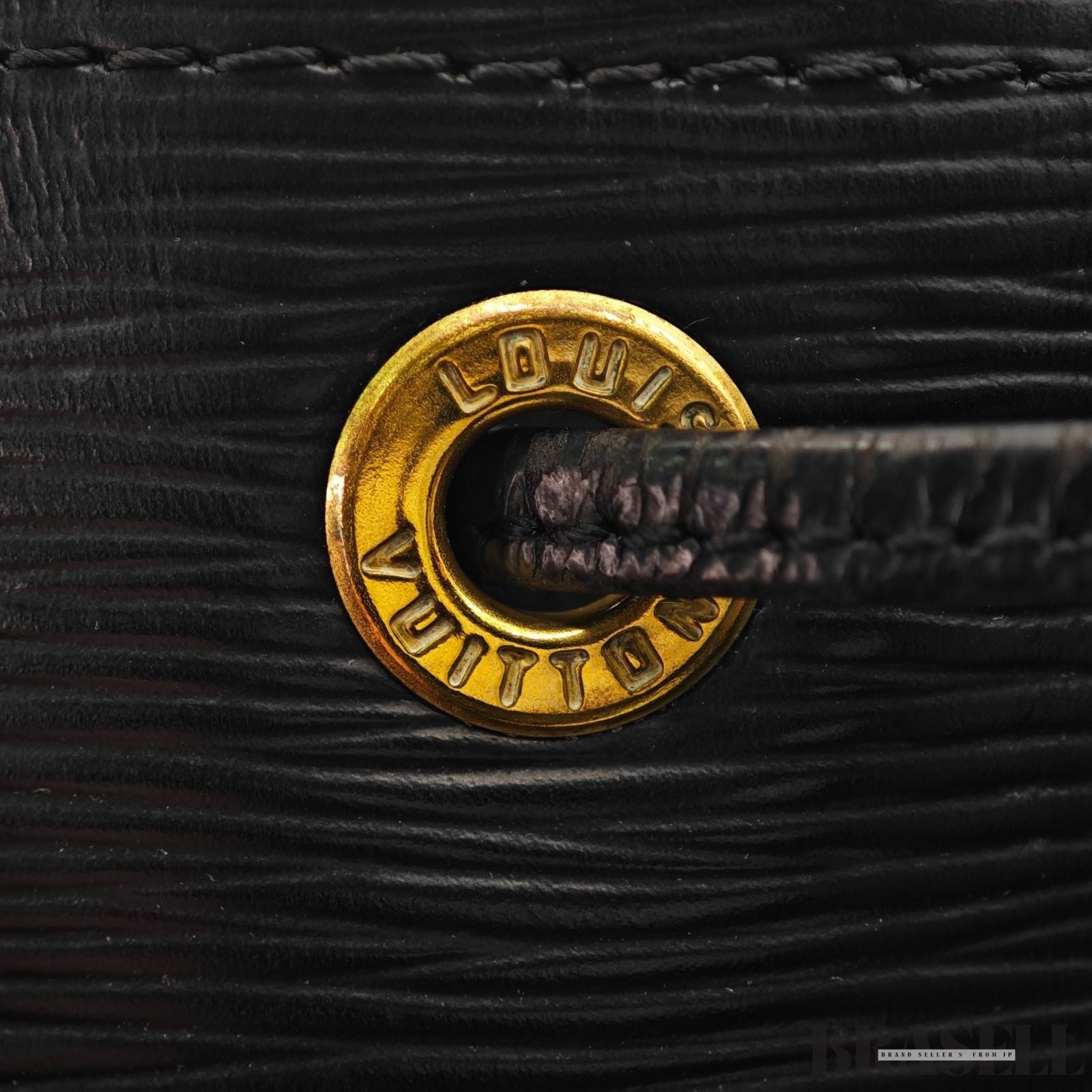 Louis Vuitton Epi Noé Noir M59002 One Shoulder Bag Handbag Drawstring Black