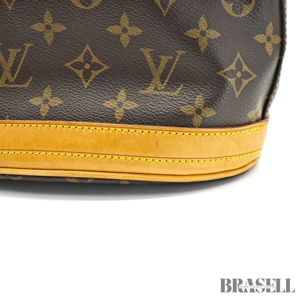 LOUIS VUITTON Bucket PM M42238 Monogram Shoulder Tote Bucket Bag Brown Women’s