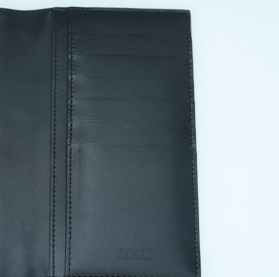 GOYARD Portefeuille ST. Roch 2 Herringbone Wallet with Bill Compartment