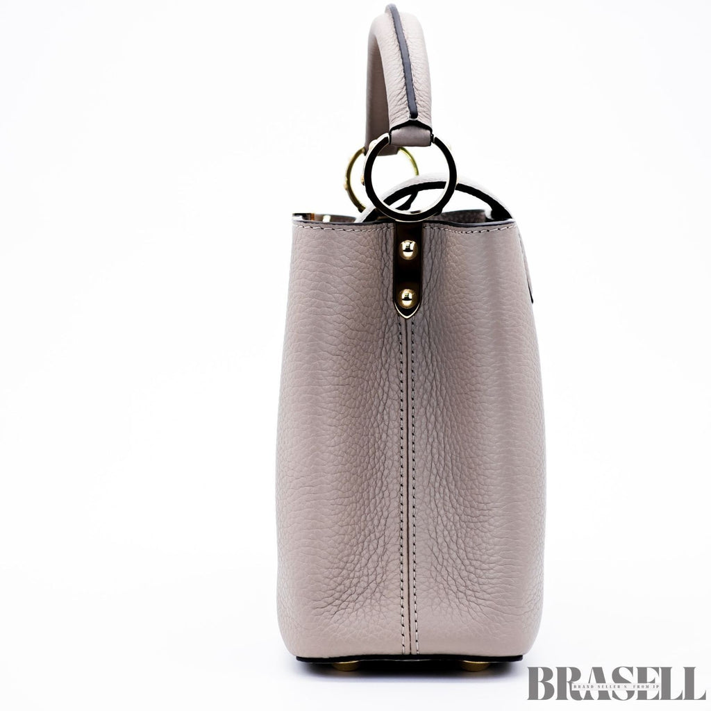 Louis Vuitton Capucines BB Handbag M94634 Galet Greige Woman