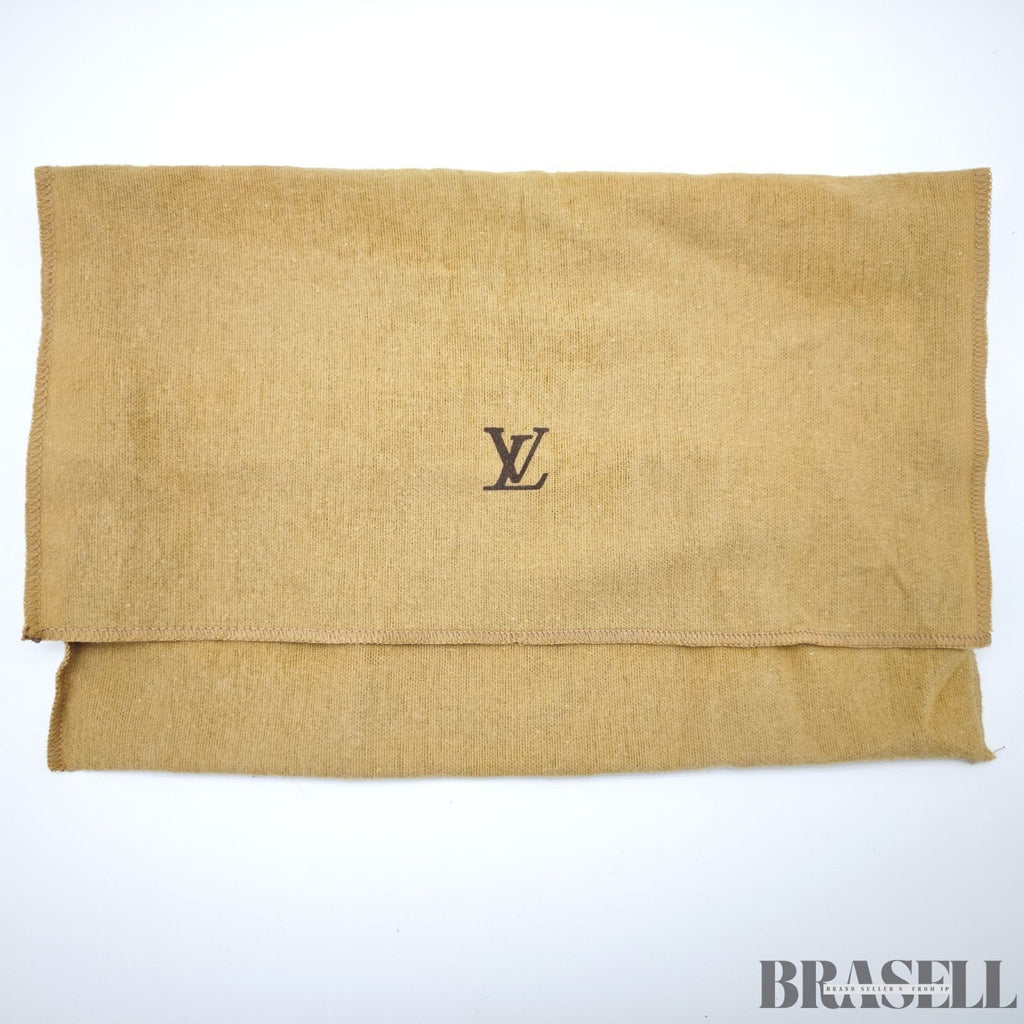 Louis Vuitton Danube M45266 Shoulder Bag Monogram Canvas Leather Vertical Brown