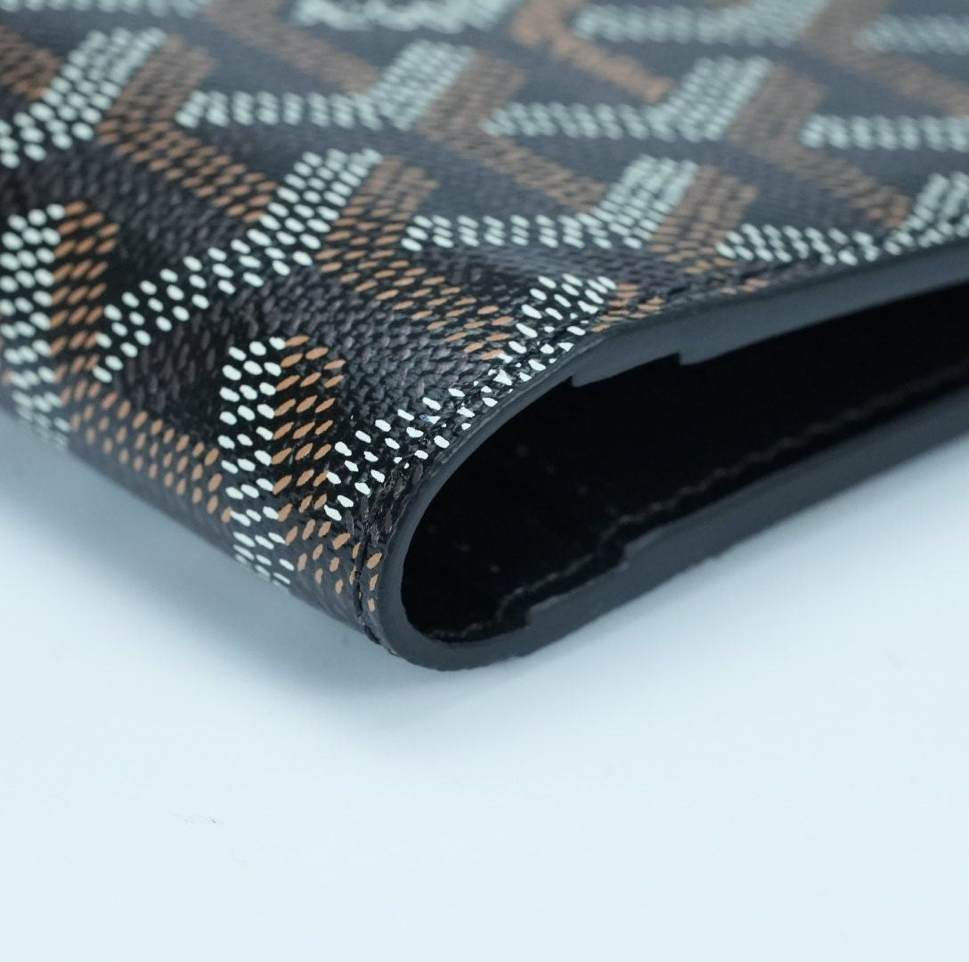 GOYARD Portefeuille ST. Roch 2 Herringbone Wallet with Bill Compartment
