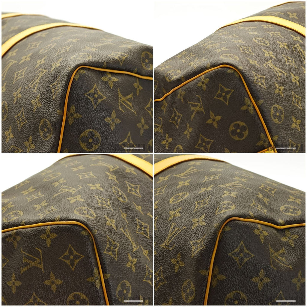Louis Vuitton Keepall Bandoulière 50 M41416 Handbag Boston Bag Large Brown