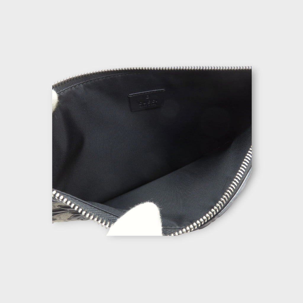 GUCCI GG Supreme Arabesque Clutch Bag 410810