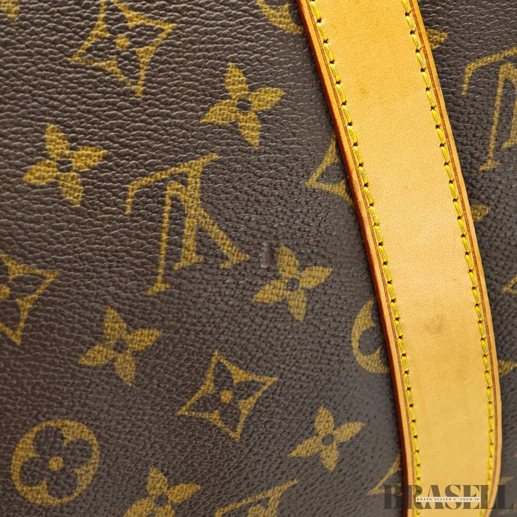 LOUIS VUITTON Keepall 50 M41426 Monogram Travel Boston Bag Brown Women's Men's