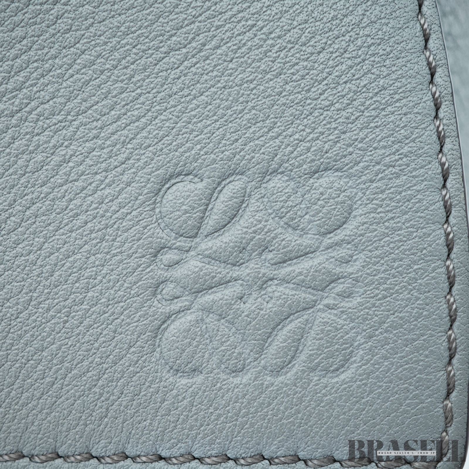 LOEWE Puzzle Bum Bag Small B510P35X09 Unique Cube-shaped Body/Shoulder Bag Gray