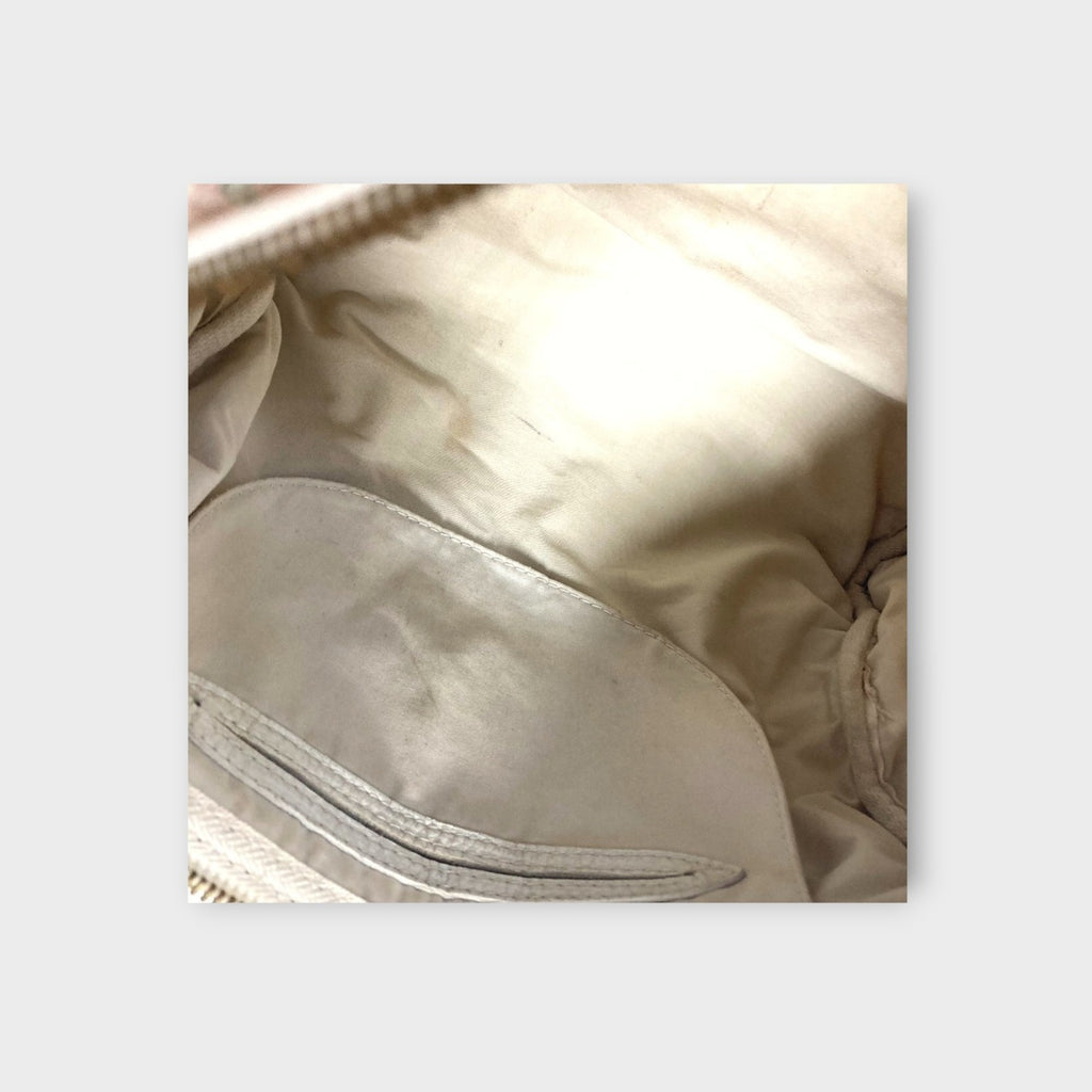 Louis Vuitton Monogram Mini Lin Croisette Speedy 30 Handbag Pink White M95501【B】