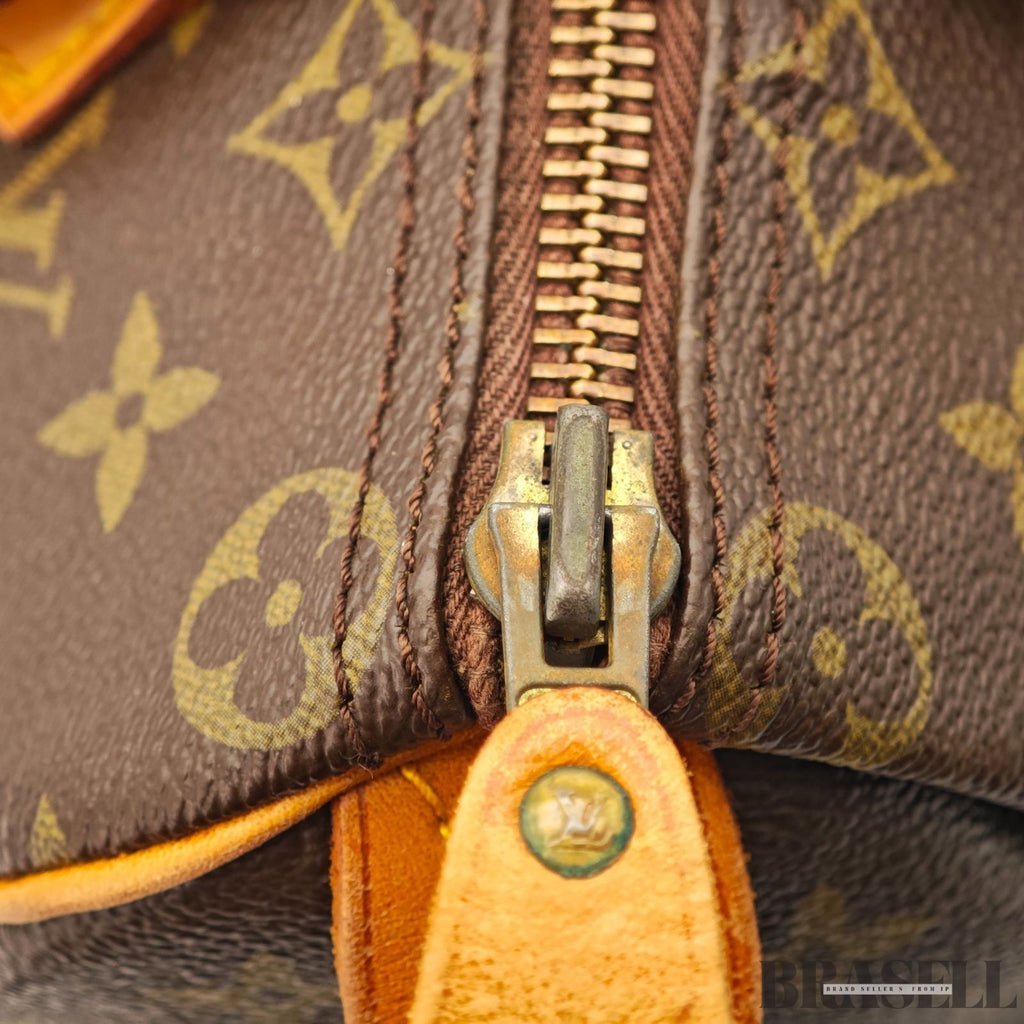 LOUIS VUITTON Speedy 25 M41528 Mini Boston Bag Brown Monogram Canvas Women's