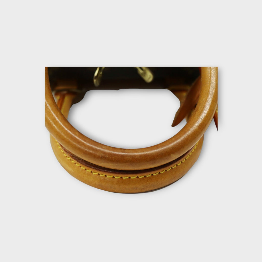 Louis Vuitton M47270 Bowling Vanity Deauville Brown PVC Leather【B】