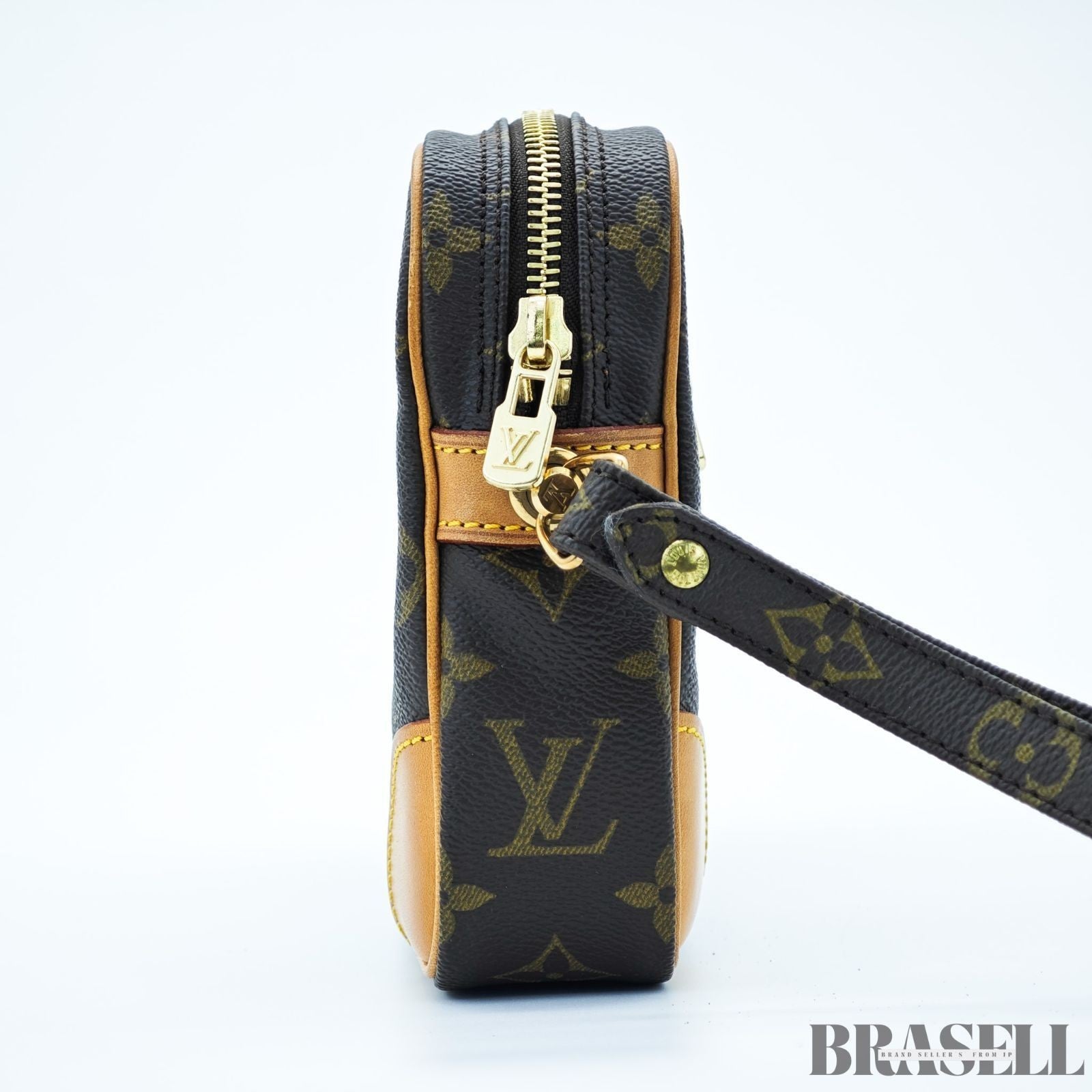 Louis Vuitton Marly Dragon GM M51825 Clutch Bag Monogram Brown