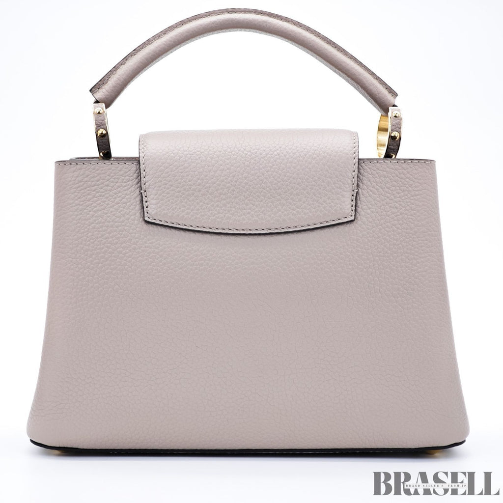 Louis Vuitton Capucines BB Handbag M94634 Galet Greige Woman