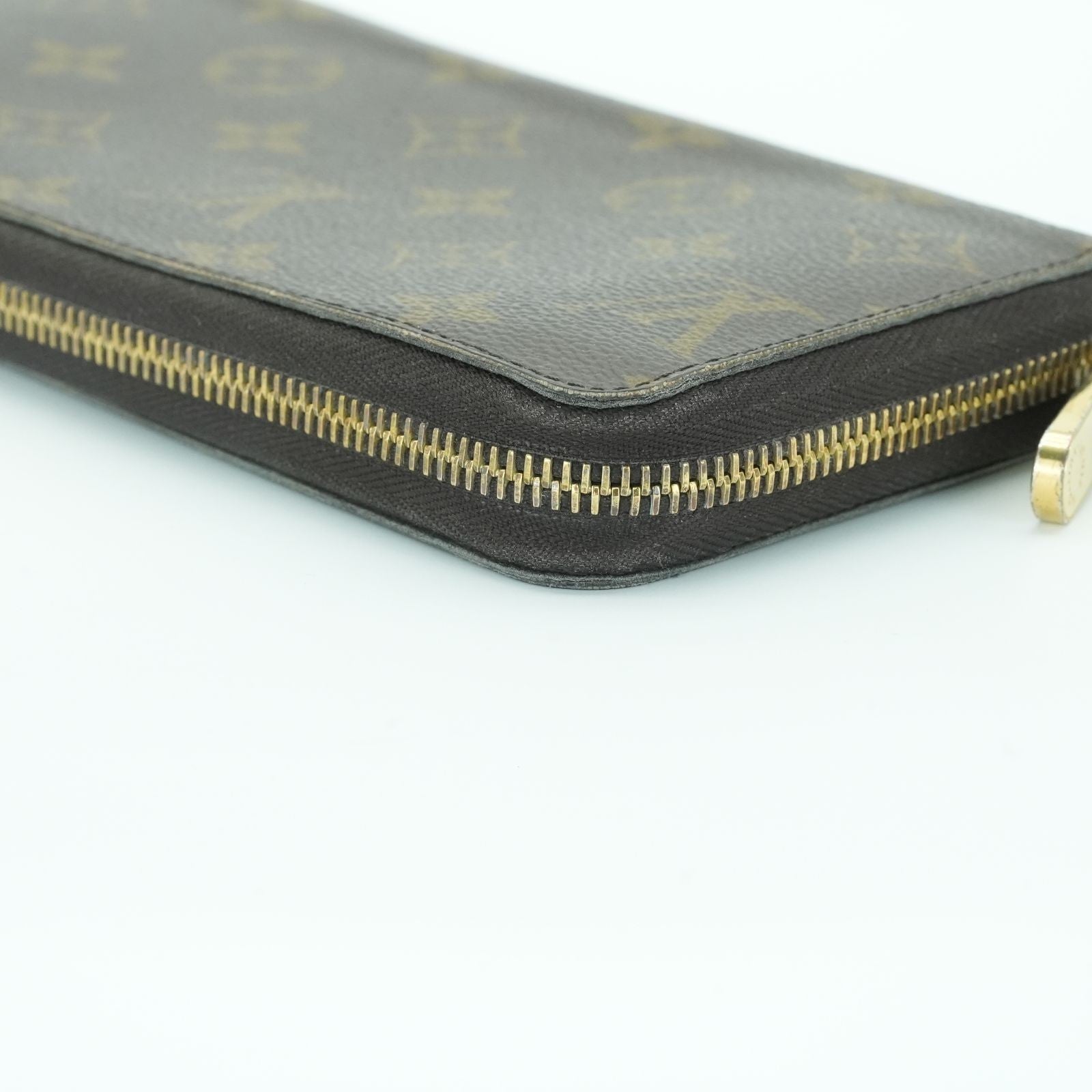 LOUIS VUITTON Zippy Wallet M41895 Long Wallet Brown