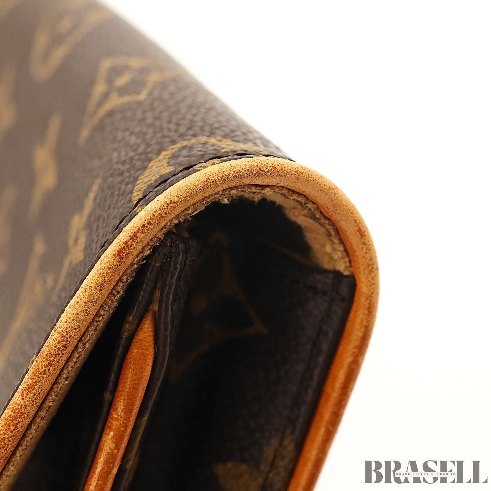 LOUIS VUITTON Pochette Twin GM 2Way Shoulder Bag Monogram Brown M51852 SD0031