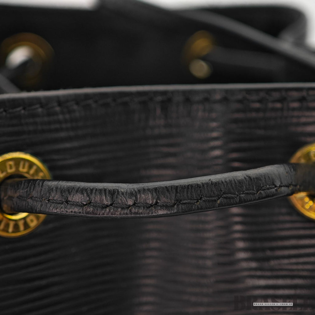 LOUIS VUITTON LV Noe Epi Shoulder Bag M59002 Epi Leather Black VI0963