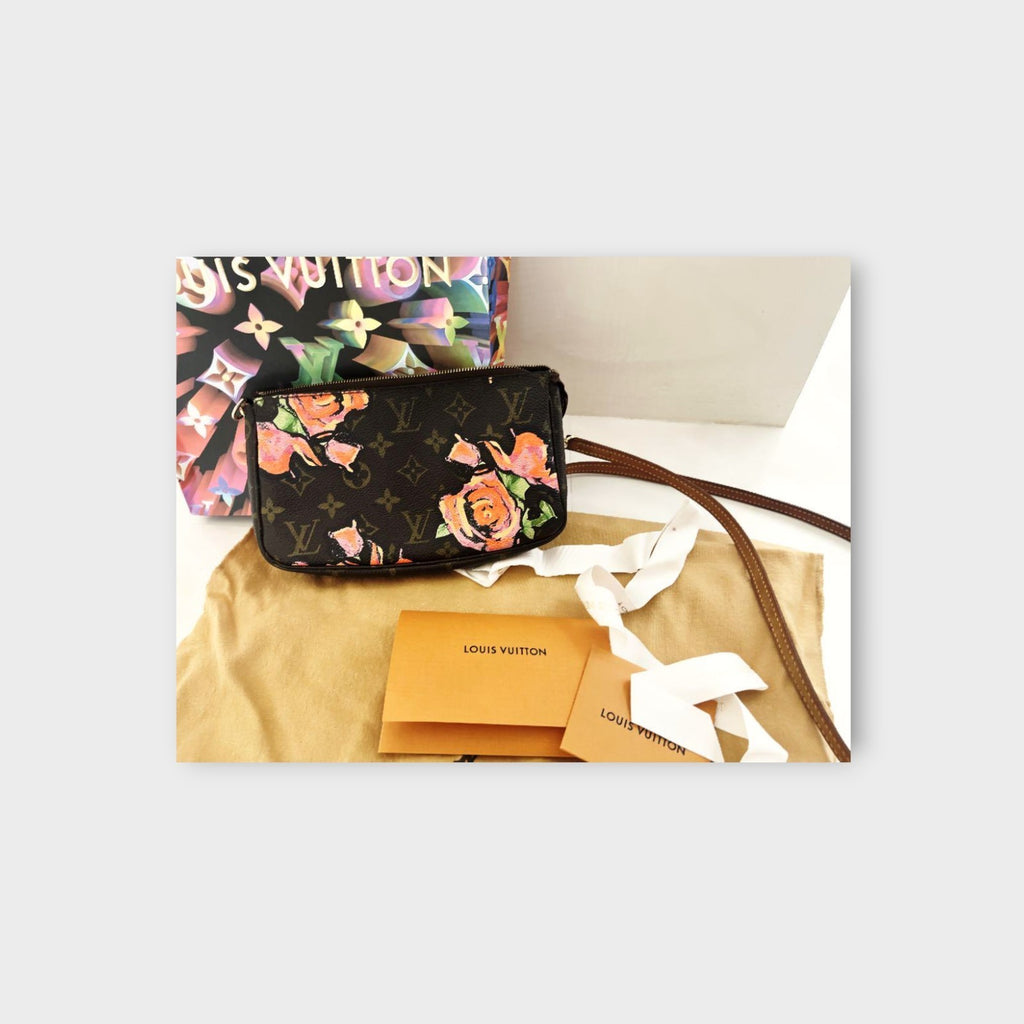 Louis Vuitton Accessoires Monogram Rose Dark Brown