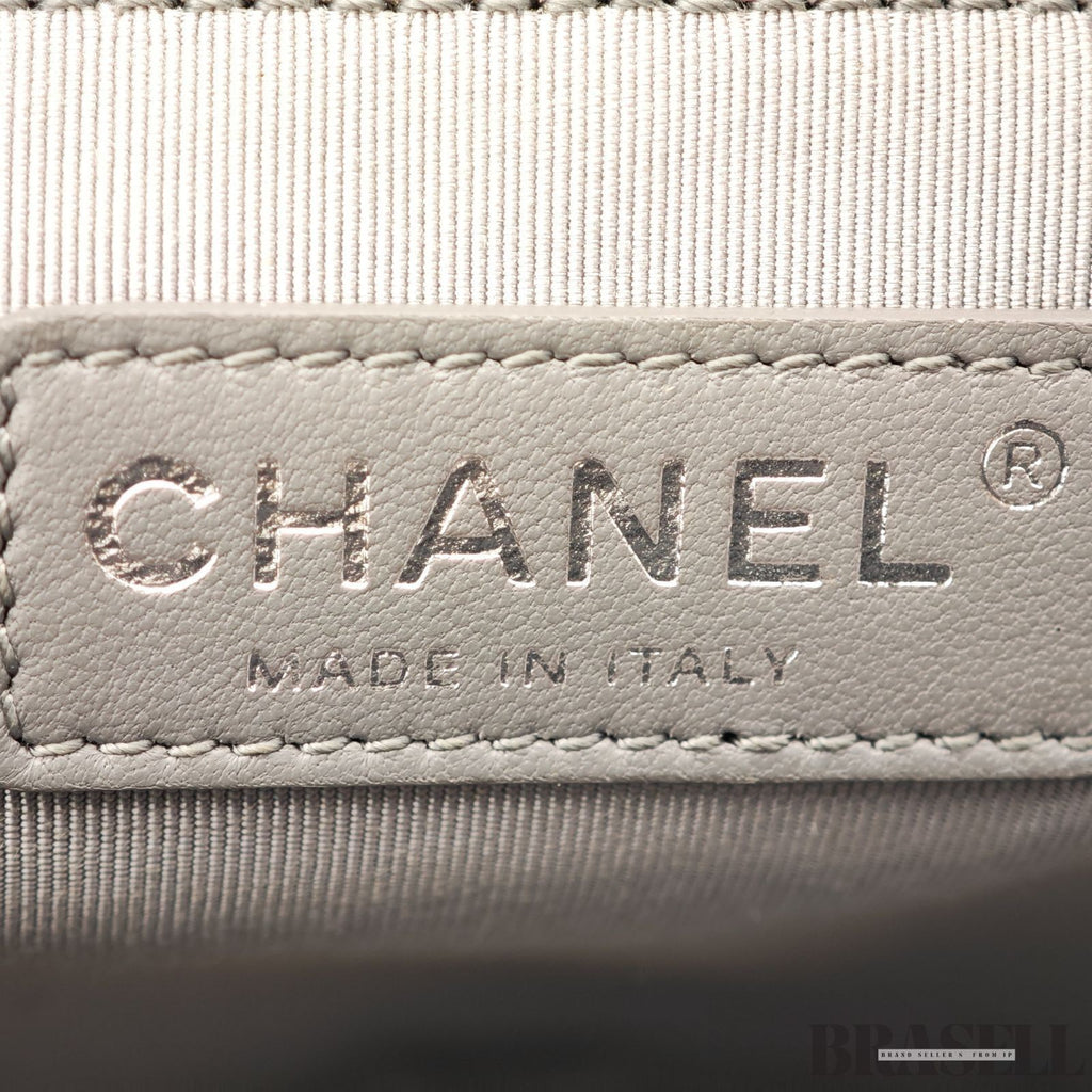 CHANEL Boy Chanel Flap Chain Shoulder Bag Black With Box Dust Bag Women