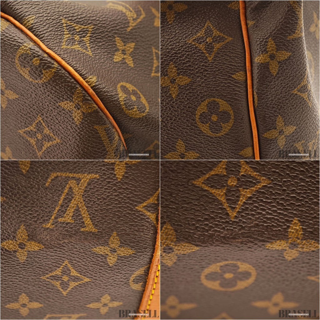 Louis Vuitton Keepall 50 Monogram M41426 Bag Boston Bag Large Capacity Brown