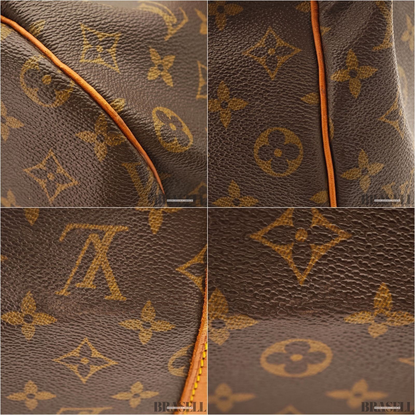 Louis Vuitton Keepall 50 Monogram M41426 Bag Boston Bag Large Capacity Brown