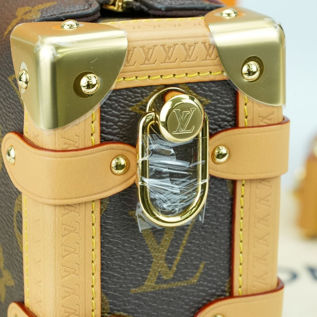 LOUIS VUITTON Monogram Side Trunk PM M46815 Shoulder Bag