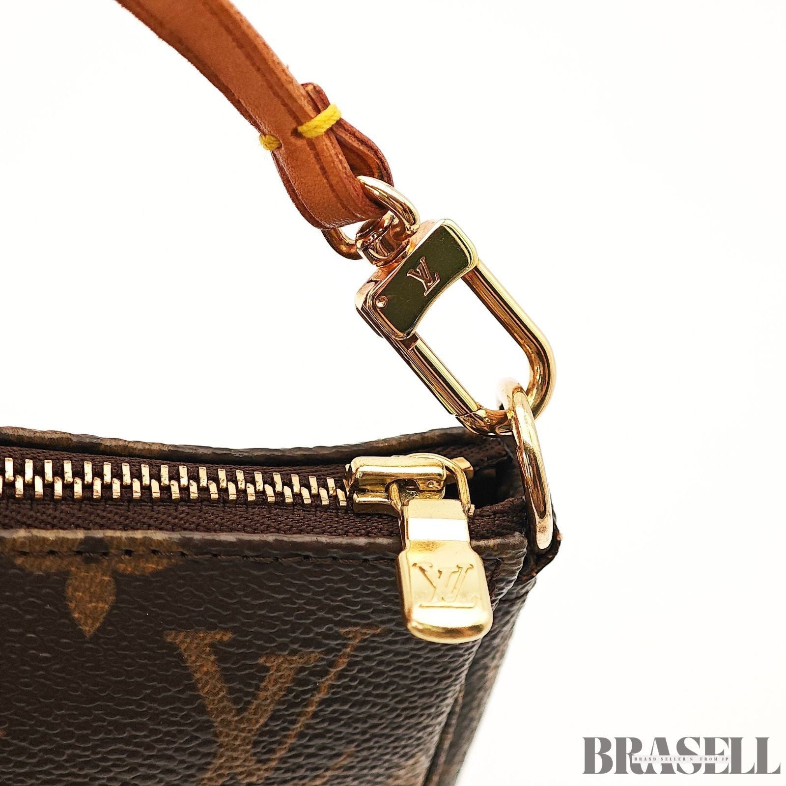 Louis Vuitton Accessoires M51980 Bag Handbag Small Monogram Canvas Brown