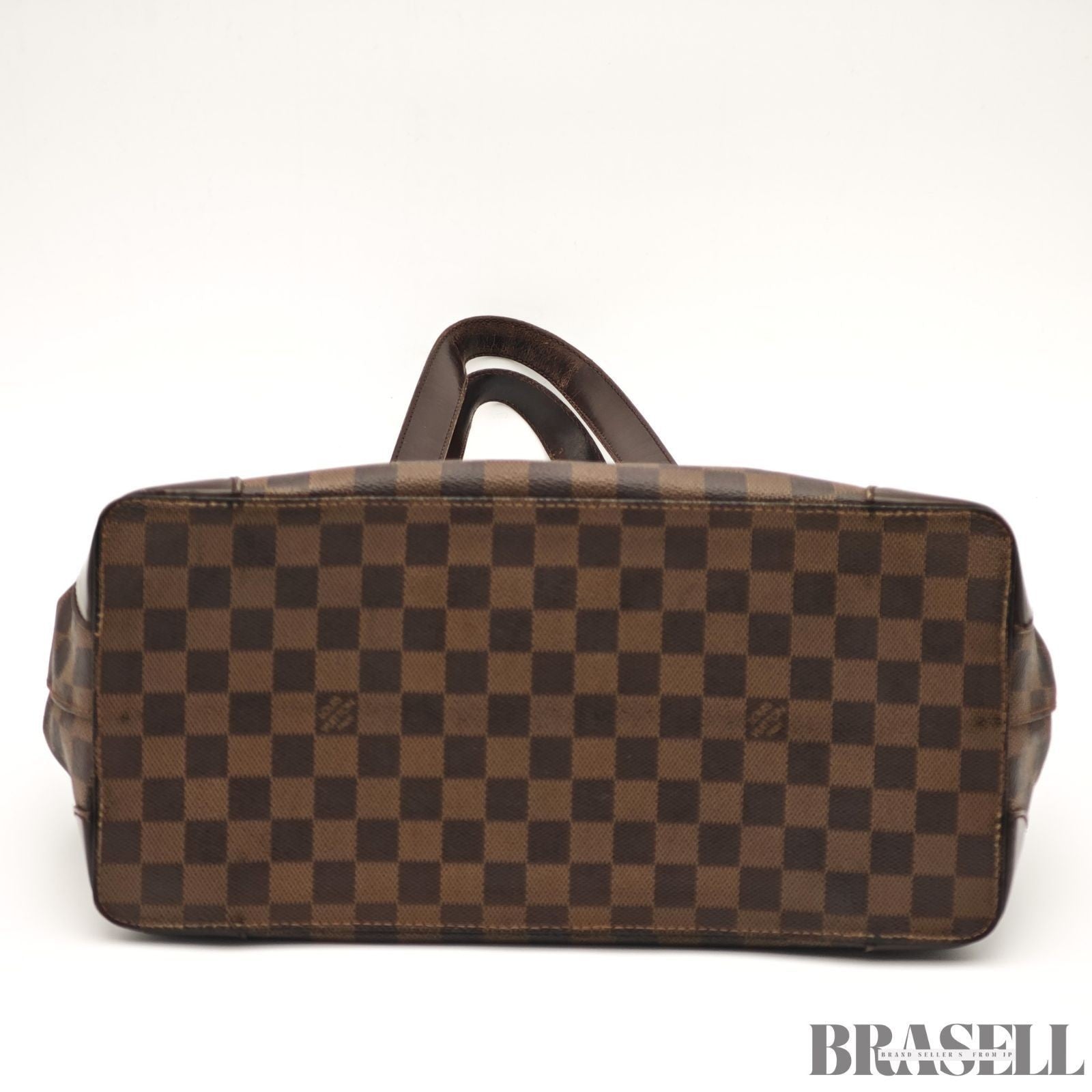 Louis Vuitton Hampstead MM N51204 Damier Ebene Tote Bag Handbag Brown